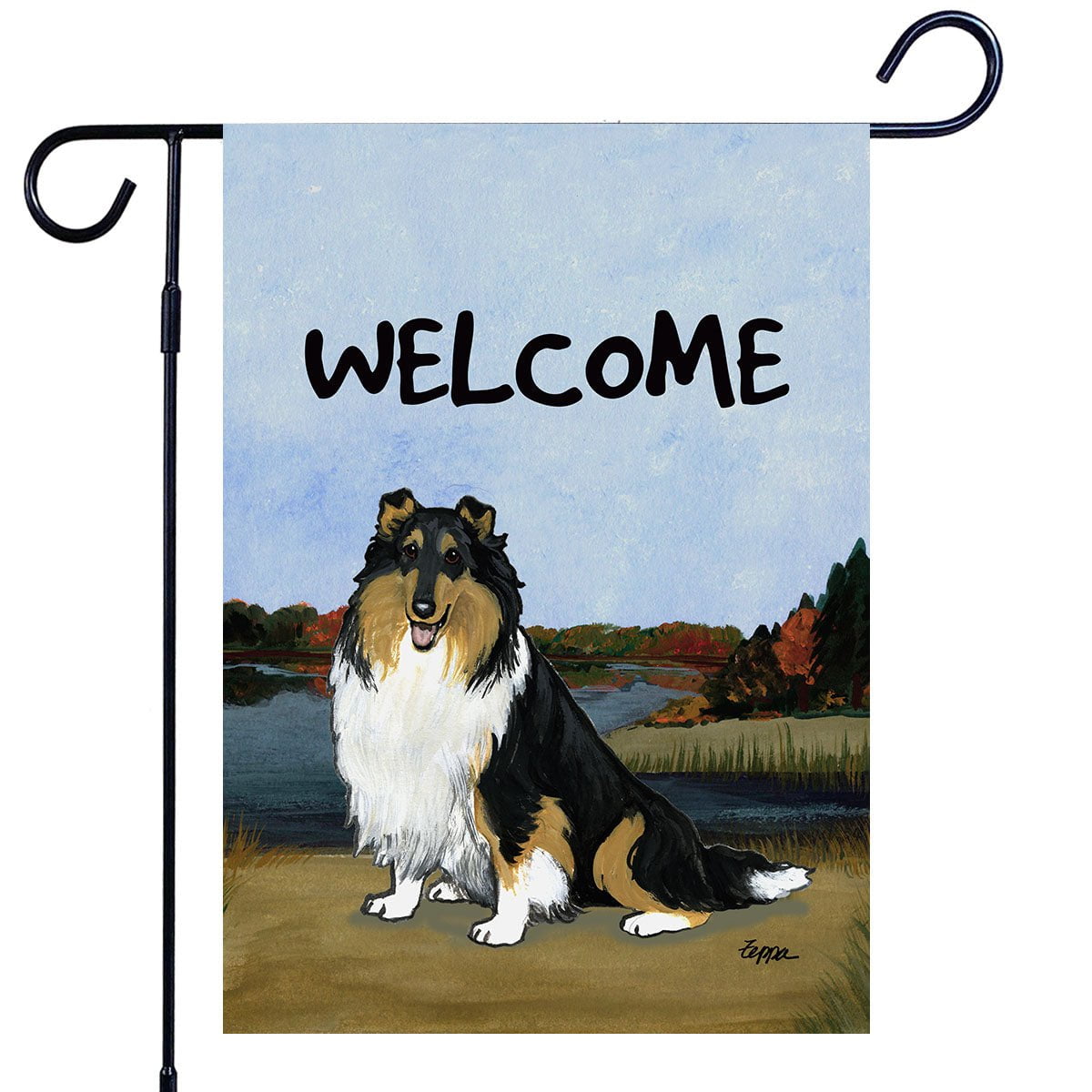 Collie Garden Flag | AKC Shop