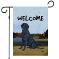 Curly-Coated Retriever Garden Flag