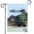 Dachshund Garden Flag