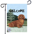 Dachshund Garden Flag