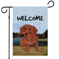 Dachshund Garden Flag