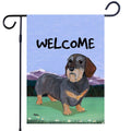 Dachshund Garden Flag