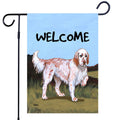 English Setter Garden Flag