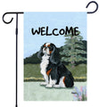 English Toy Spaniel Garden Flag