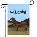 Field Spaniel Garden Flag