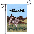 German Pointer Garden Flag