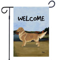 Golden Retriever Garden Flag