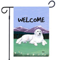 Great Pyrenees Garden Flag