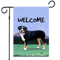 Entlebucher Mountain Dog Scenic Garden Flag