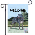 Irish Wolfhound Garden Flag
