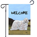 Komondor Garden Flag