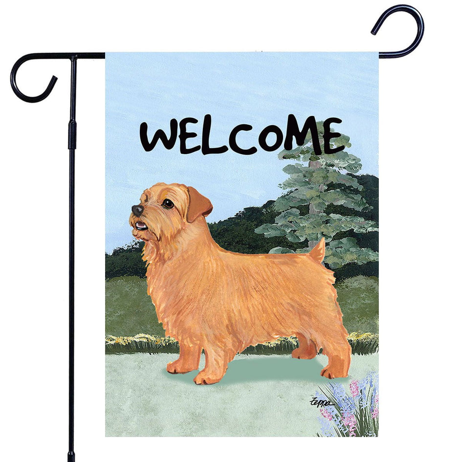 Norfolk Terrier Garden Flag AKC Shop - Main Image