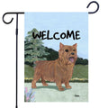 Norwich Terrier Garden Flag