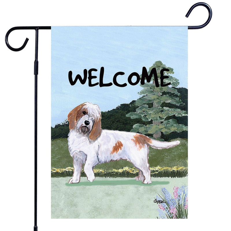 Petite Basset Griffon Vendeen Garden Flag