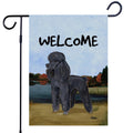 Poodle Garden Flag