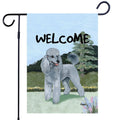 Poodle Garden Flag