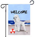 Poodle Garden Flag