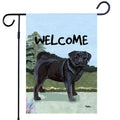 Pug Garden Flag