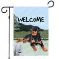 Rottweiler Garden Flag