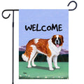 Saint Bernard Garden Flag