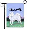 Samoyed Garden Flag