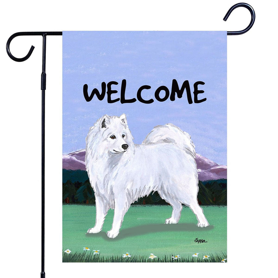Samoyed Garden Flag AKC Shop - Main Image