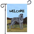 Scottish Deerhound Garden Flag