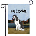 Springer Spaniel Garden Flag