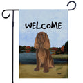 Sussex Spaniel Garden Flag