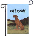 Vizsla Garden Flag