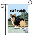 Welsh Corgi Pembroke Garden Flag