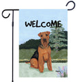 Welsh Terrier Garden Flag