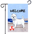 West Highland Terrier Garden Flag