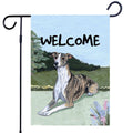 Whippet Garden Flag