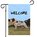 Wirehair Pointing Griffon Garden Flag
