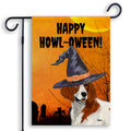Irish Setter HAPPY HOWL-OWEEN Garden Flag