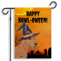 Irish Terrier HAPPY HOWL-OWEEN Garden Flag