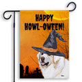 Kuvasz HAPPY HOWL-OWEEN Garden Flag