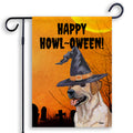 Labrador Retriever HAPPY HOWL-OWEEN Garden Flag