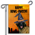 Leonberger HAPPY HOWL-OWEEN Garden Flag