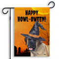 Mastiff HAPPY HOWL-OWEEN Garden Flag