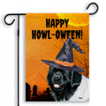 Newfoundland HAPPY HOWL-OWEEN Garden Flag