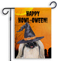 Pekingese HAPPY HOWL-OWEEN Garden Flag