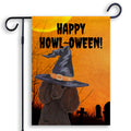 Poodle HAPPY HOWL-OWEEN Garden Flag