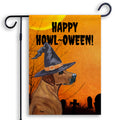Rhodesian Ridgeback HAPPY HOWL-OWEEN Garden Flag