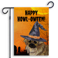 Tibetan Spaniel HAPPY HOWL-OWEEN Garden Flag