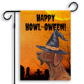 Vizsla HAPPY HOWL-OWEEN Garden Flag