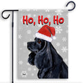 Cocker Spaniel Ho Ho Ho Holidays Garden Flag