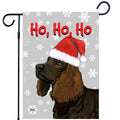 American Water Spaniel Ho Ho Ho Holidays Garden Flag