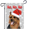 Australian Terrier Ho Ho Ho Holidays Garden Flag
